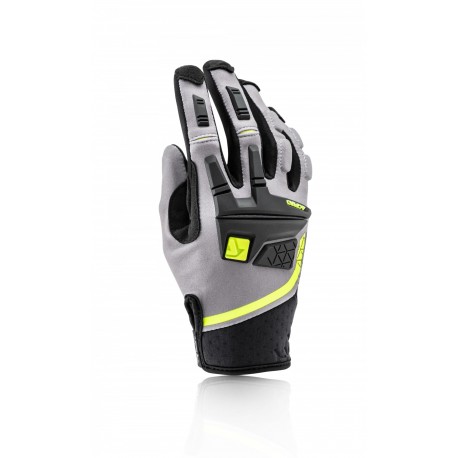 GUANTES ACERBIS CE X-ENDURO NEGRO/AMARILLO FLÚOR.