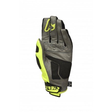 GUANTES ACERBIS MX-WP AMARILLO FLÚOR/NEGRO.