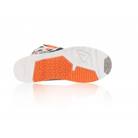 Botas Acerbis X-Race Naranja/Gris.
