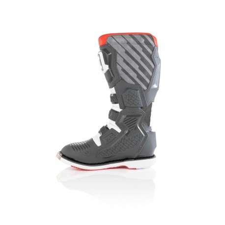Botas Acerbis X-Race Rojo/Gris.