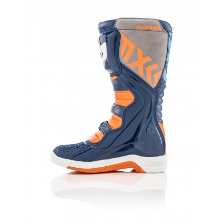 BOTAS ACERBIS X-TEAM AZUL/NARANJA.