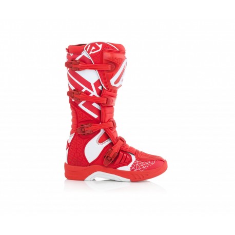 Botas Acerbis X-Team Rojo/Blanco.
