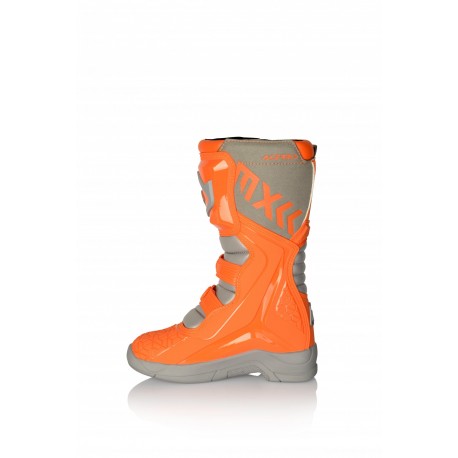 BOTAS ACERBIS X-TEAM JUNIOR NARANJA/GRIS.