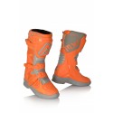 BOTAS ACERBIS X-TEAM JUNIOR NARANJA/GRIS.