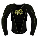 PETO ACERBIS X-FIT FUTURE NEGRO/AMARILLO FLÚOR NIÑO.