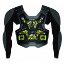 PETO ACERBIS SPECKTRUM AMARILLO FLÚOR/NEGRO NIÑO.