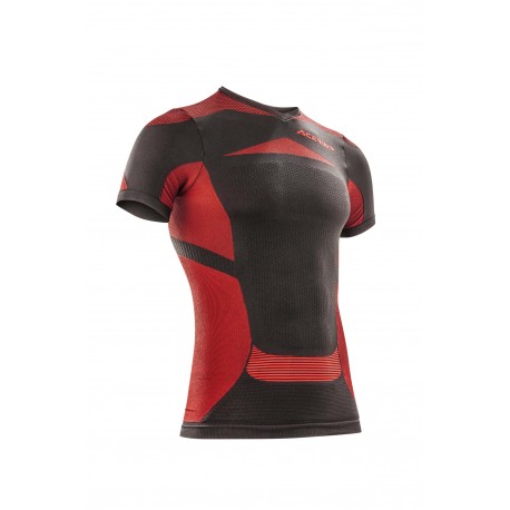 CAMISETA INTERIOR ACERBIS X-BODY ROJO/NEGRO.