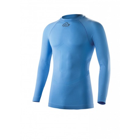 CAMISETA INTERIOR ACERBIS EVO AZUL CELESTE.