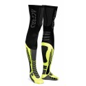 CALCETINES ACERBIS X-LEG PRO AMARILLO FLÚOR/NEGRO.