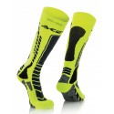 CALCETINES ACERBIS MX PRO AMARILLO FLÚOR/NEGRO.