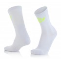 CALCETINES ACERBIS COTTON BLANCO.