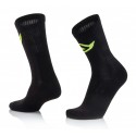 CALCETINES ACERBIS COTTON NEGRO.