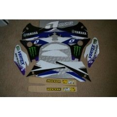 KIT COMPLETO ADHESIVOS MONSTER ONE INDUSTRIES YZF450 2010-2012