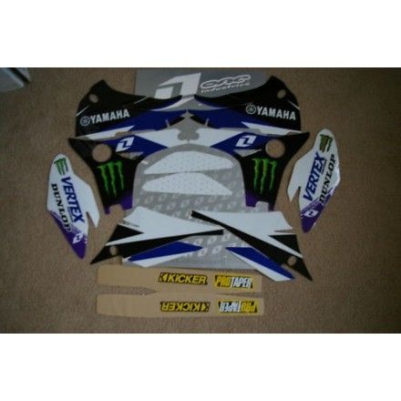KIT COMPLETO ADHESIVOS MONSTER ONE INDUSTRIES YZF450 2010-2012