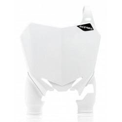 Placa de Portanúmeros Acerbis Suzuki Rmz 450 08-17 Blanco.