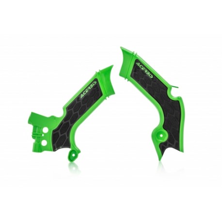 PROTECTOR DE CHASIS ACERBIS KAWASAKI KXF 250 2021 NEGRO/VERDE.