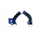 PROTECTOR DE CHASIS ACERBIS YAMAHA WRF 250 15-16 AZUL/NEGRO.