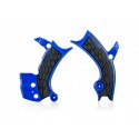 PROTECTOR DE CHASIS ACERBIS YAMAHA WRF 450 19-22 AZUL/NEGRO.