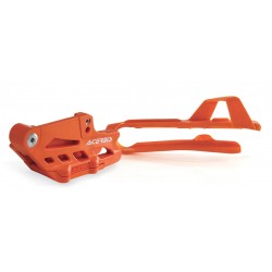 GUÍA + PATÍN DE CADENA ACERBIS KTM SX 85 15-21 NARANJA.