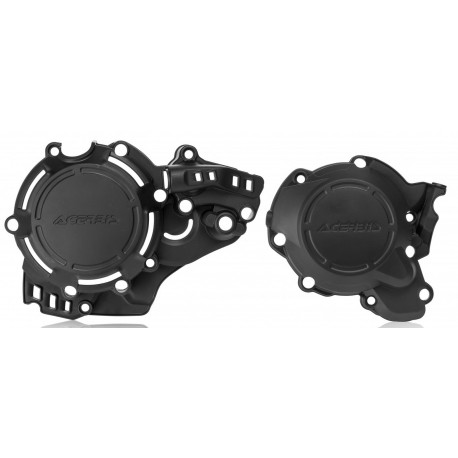 PROTECTOR TAPA EMBRAGUE+ENCENDIDO ACERBIS KTM SX 250 17-18 NEGRO.