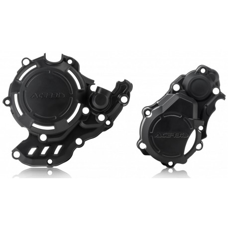 PROTECTOR TAPA EMBRAGUE+ENCENDIDO ACERBIS HUSQVARNA FC 250/350 16-21 NEGRO.