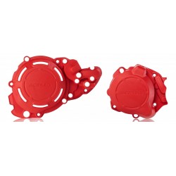 Protector Tapa Embrague + Encendido Acerbis Beta rr 250/300 18-23 Rojo.