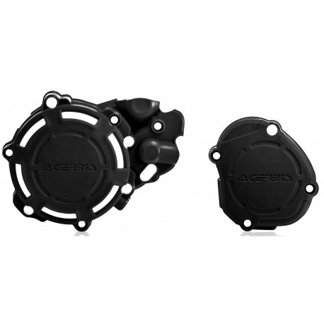 PROTECTOR TAPA EMBRAGUE+ENCENDIDO ACERBIS YAMAHA YZ 125 05-21 NEGRO.