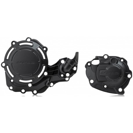 PROTECTOR TAPA EMBRAGUE+ENCENDIDO ACERBIS YAMAHA YZF 450 18-21 NEGRO.