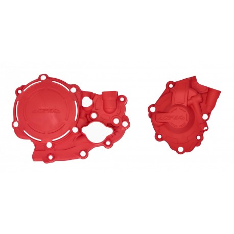 PROTECTOR TAPA EMBRAGUE+ENCENDIDO ACERBIS HONDA CRF 250/300 R/RX 18-21 ROJO.