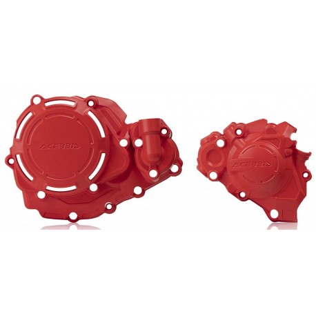 PROTECTOR TAPA EMBRAGUE+ENCENDIDO ACERBIS HONDA CRF 450 R/RX 17-20 ROJO.