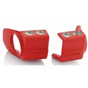 PROTECTOR PUNTA DE HORQUILLA ACERBIS HONDA CRF 450 RX 17-21 ROJO.