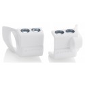 PROTECTOR PUNTA DE HORQUILLA ACERBIS SUZUKI RMZ 250/450 09-21 BLANCO.