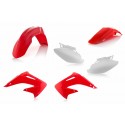 Kit Plásticos Acerbis Honda Cr 125/250 r 04-07 Rojo/Blanco.