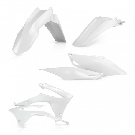 Kit Plásticos Acerbis Honda Crf 250 r 14-17 Blanco.
