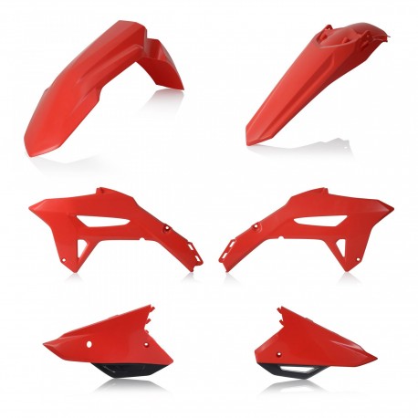 Kit Plásticos Acerbis Honda Crf 450 r 21-22 Rojo/Blanco.