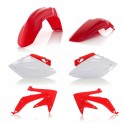 Kit Plásticos Acerbis Honda Crf 450 r 05-06 Rojo/Blanco.
