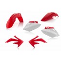 Kit Plásticos Acerbis Honda Crf 450 r 07-08 Rojo/Blanco.