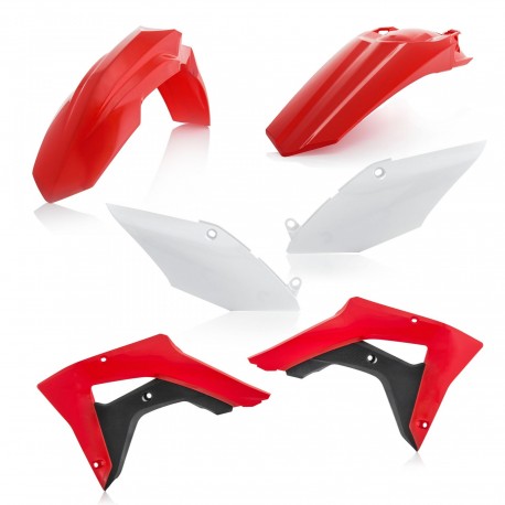 Kit Plásticos Acerbis Honda Crf 250/300 rx 18-21 Rojo/Blanco.