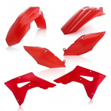 Kit Plásticos Acerbis Honda Crf 250/300 rx 18-21 Rojo.