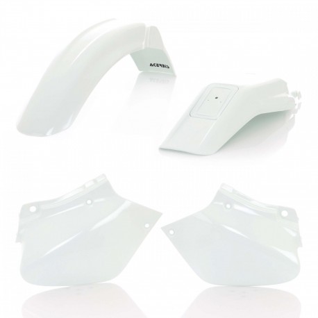 Kit Plásticos Acerbis Honda Xr 250 r 96-03 Blanco.