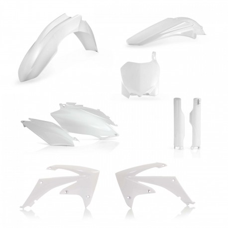 Kit Completo Plásticos Acerbis Honda Crf 450 r 11-12 Blanco.