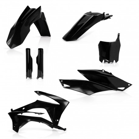 Kit Completo Plásticos Acerbis Honda Crf 250 r 14-17 Negro.