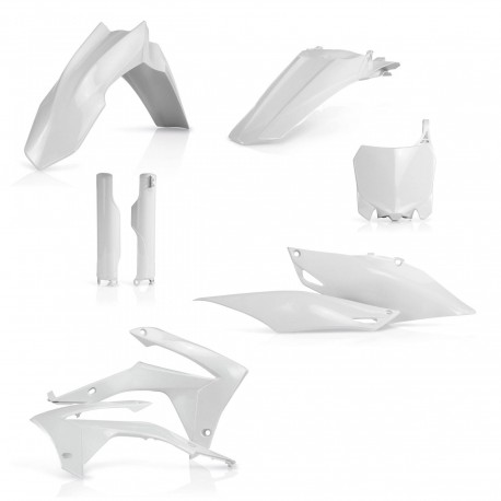 Kit Completo Plásticos Acerbis Honda Crf 250 r 14-17 Blanco.