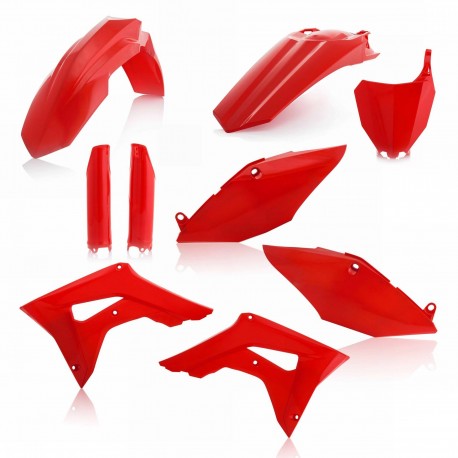 Kit Completo Plásticos Acerbis Honda Crf 450 r 17-18 Rojo.