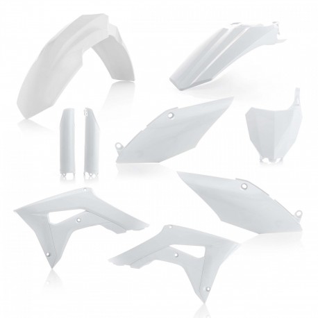 Kit Completo Plásticos Acerbis Honda Crf 450 r 17-18 Blanco.