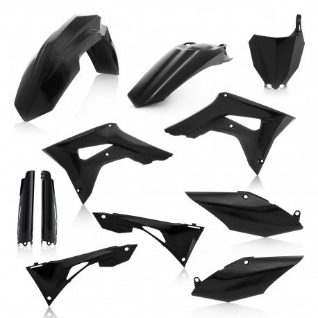 Kit Completo Plásticos Acerbis Honda Crf 250 r 19-21 Negro.