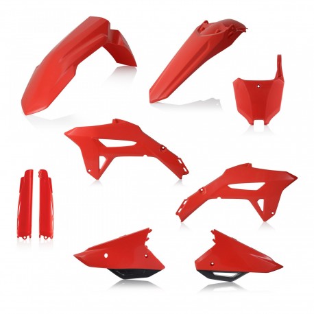 Kit Completo Plásticos Acerbis Honda Crf 450 r 21-22 Rojo/Negro.