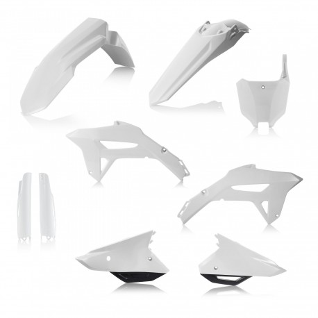 Kit Completo Plásticos Acerbis Honda Crf 450 r 21-22 Blanco/Negro.