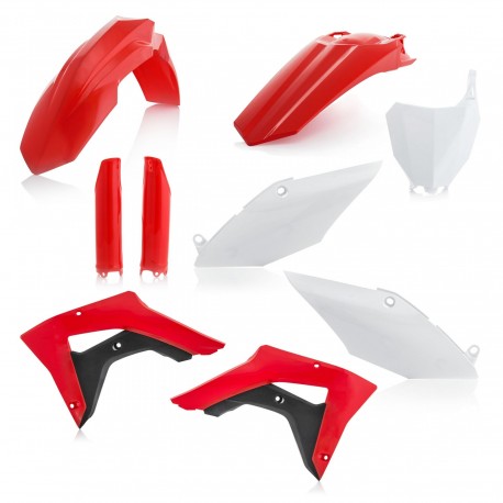 Kit Completo Plásticos Acerbis Honda Crf 450 rx 17-18 Rojo/Blanco.