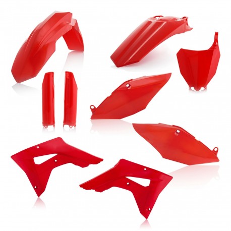 Kit Completo Plásticos Acerbis Honda Crf 450 rx 17-18 Rojo.